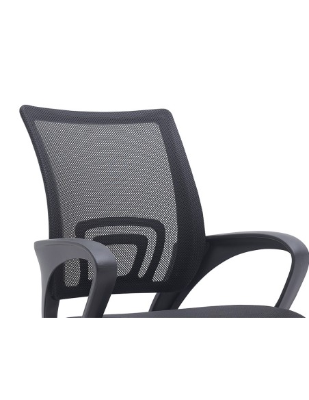 SILLA Q-CON.SIENA MALLA BASE MET.ALT MAX 1000X 560X570 NG. SILLA Q-CON.SIENA MALLA BASE MET.ALT MAX 1000X 560X570 NG.