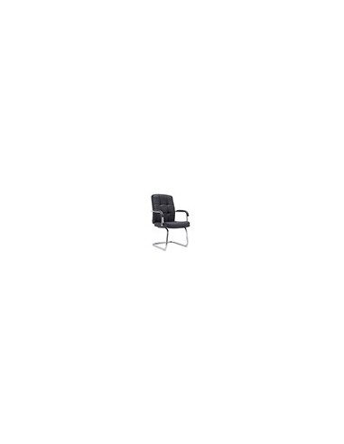 SILLA Q-CON. PIA VE SIMIL PIEL BASE MET.ALT MAX 1050X610X680 NG. SILLA Q-CON. PIA VE SIMIL PIEL BASE MET.ALT MAX 1050X610X680 NG.