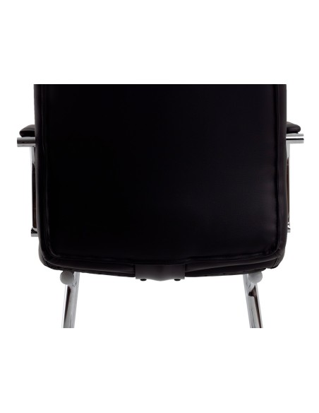 SILLA Q-CON. PIA VE SIMIL PIEL BASE MET.ALT MAX 1050X610X680 NG. SILLA Q-CON. PIA VE SIMIL PIEL BASE MET.ALT MAX 1050X610X680 NG.