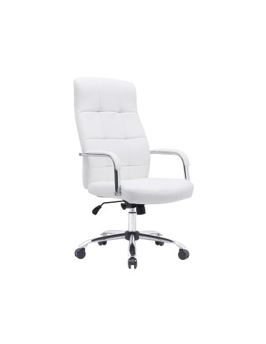 SILLA Q-CON.DIREC PIAV E SIM PIEL BASE MET.ALT MAX 1250X610X700MM BL.