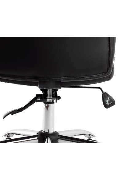 SILLA Q-CON.DIREC PIAV SIMIL PIEL BASE MET.ALT MAX 1250X610X700MM NG. SILLA Q-CON.DIREC PIAV SIMIL PIEL BASE MET.ALT MAX 1250X610X700MM NG.