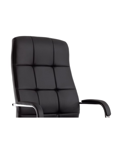 SILLA Q-CON.DIREC PIAV SIMIL PIEL BASE MET.ALT MAX 1250X610X700MM NG. SILLA Q-CON.DIREC PIAV SIMIL PIEL BASE MET.ALT MAX 1250X610X700MM NG.