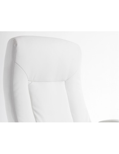 SILLA Q-CON.DIREC VERONA SIM PIEL BASE MET.ALT MAX 1210X650X730MM BL. SILLA Q-CON.DIREC VERONA SIM PIEL BASE MET.ALT MAX 1210X650X730MM BL.