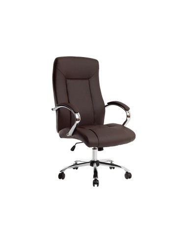 SILLA Q-CON.DIREC VERONA SIMIL PIEL MET.ALT MAX 1210X650X730MM MARRON SILLA Q-CON.DIREC VERONA SIMIL PIEL MET.ALT MAX 1210X650X730MM MARRON