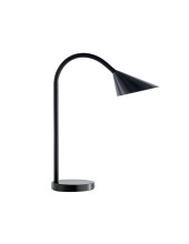 LAMPARA DE ESCRITORIO UNILUX SOL LED 4W BRAZO FLEXIBLE ABS Y METAL N