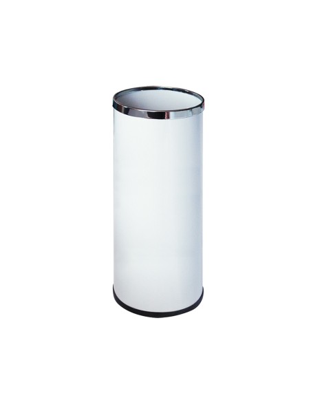 PARAGUERO METALICO 301 BLANCO MEDIDA 50X21.5 AROS CROMO