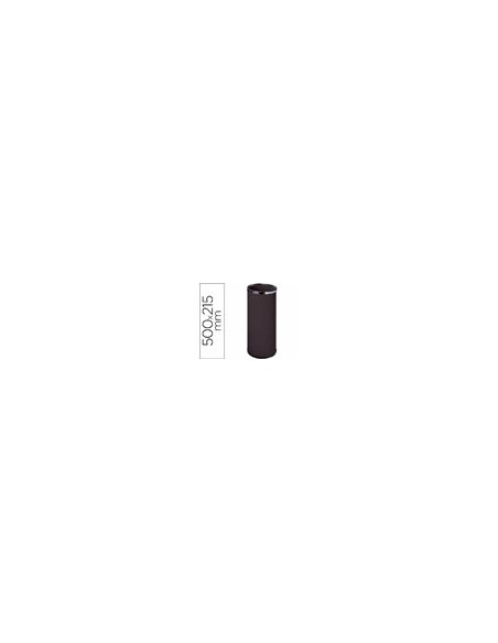 PARAGUERO METALICO 301 NEGRO MEDIDA 50X21,5 AROS CROMO