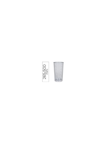 PARAGUERO METALICO Q-CON.KF00828 REJILLA PLATA 265 DIAMETRO X 500 MM