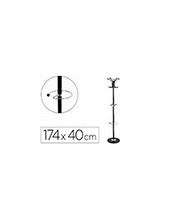 PERCHERO METALICO Q-CON.NG.DE PIE 10 COLGADORES PARAGUERO 174X40 CM 2