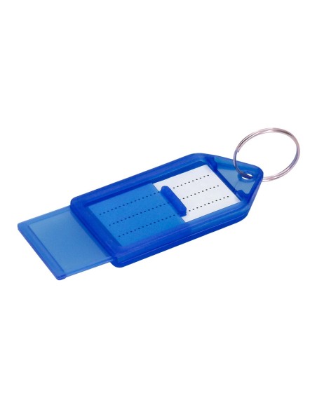 LLAVERO PORTAETIQUETAS Q-CON.COMP. AZ. CAJA 40 UD. LLAVERO PORTAETIQUETAS Q-CON.COMP. AZ. CAJA 40 UD.