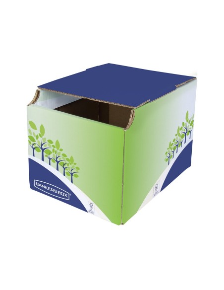 CONTENEDOR PAPELERA RECICLAJE FELLOWES CARTON 100% RECI MONTAJE MANU CONTENEDOR PAPELERA RECICLAJE FELLOWES CARTON 100% RECI MONTAJE MANU