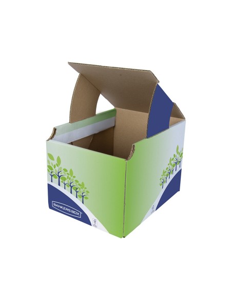 CONTENEDOR PAPELERA RECICLAJE FELLOWES CARTON 100% RECI MONTAJE MANU CONTENEDOR PAPELERA RECICLAJE FELLOWES CARTON 100% RECI MONTAJE MANU