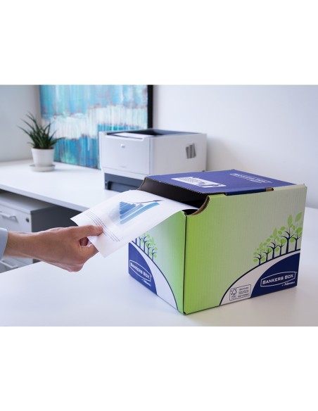 CONTENEDOR PAPELERA RECICLAJE FELLOWES CARTON 100% RECI MONTAJE MANU CONTENEDOR PAPELERA RECICLAJE FELLOWES CARTON 100% RECI MONTAJE MANU