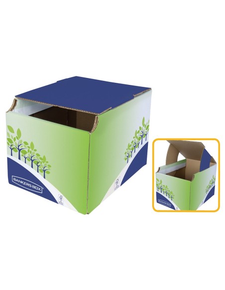 CONTENEDOR PAPELERA RECICLAJE FELLOWES CARTON 100% RECI MONTAJE MANU CONTENEDOR PAPELERA RECICLAJE FELLOWES CARTON 100% RECI MONTAJE MANU
