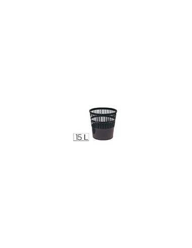 PAPELERA PLASTICO 119 NEGRA MEDIDA 27.5X27.5 CM PAPELERA PLASTICO 119 NEGRA MEDIDA 27.5X27.5 CM