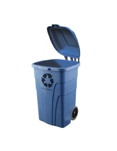 CONTENEDOR PLASTICO Q-CON. CAP. 240 LITROS AZUL 1015X575X730 MM C/RUE
