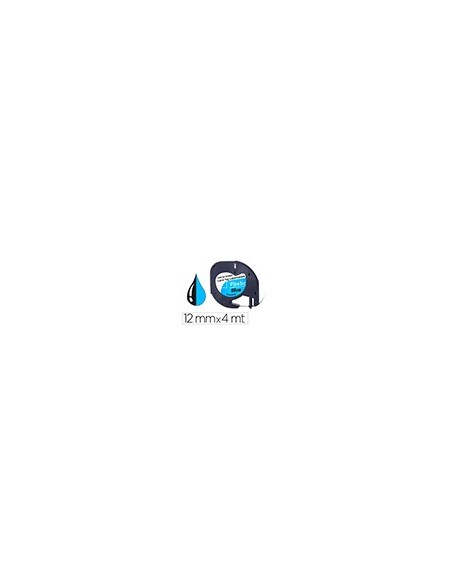 CINTA Q-CON.12MM X 4MT NG.-ULTRA AZ. MAQUINA LETRATAG CINTA Q-CON.12MM X 4MT NG.-ULTRA AZ. MAQUINA LETRATAG