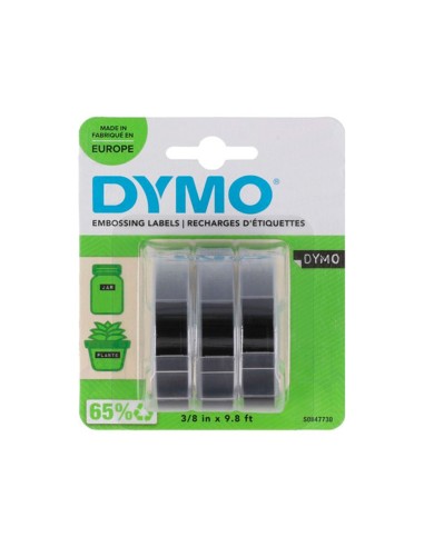 CINTA DYMO 3D 9MM X 3MT ROTULADORA OMEGA/JUNIOR NG.BLISTER 3 UD. CINTA DYMO 3D 9MM X 3MT ROTULADORA OMEGA/JUNIOR NG.BLISTER 3 UD.