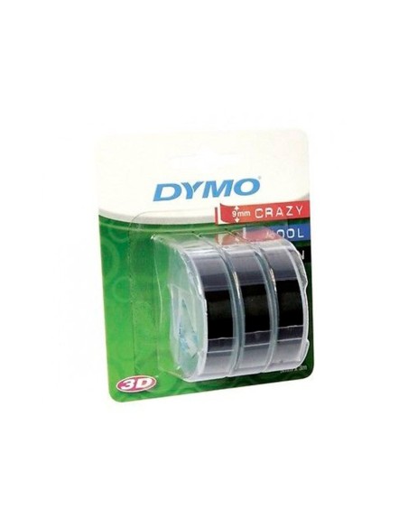 CINTA DYMO 3D 9MM X 3MT ROTULADORA OMEGA/JUNIOR NG.BLISTER 3 UD. CINTA DYMO 3D 9MM X 3MT ROTULADORA OMEGA/JUNIOR NG.BLISTER 3 UD.