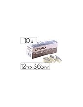 CINTA DYMO AL.CON ADHESIVO 12MM X 3,65MT M1011 CAJA 100 UD. 2