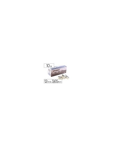CINTA DYMO AL.CON ADHESIVO 12MM X 3,65MT M1011 CAJA 100 UD. CINTA DYMO AL.CON ADHESIVO 12MM X 3,65MT M1011 CAJA 100 UD.