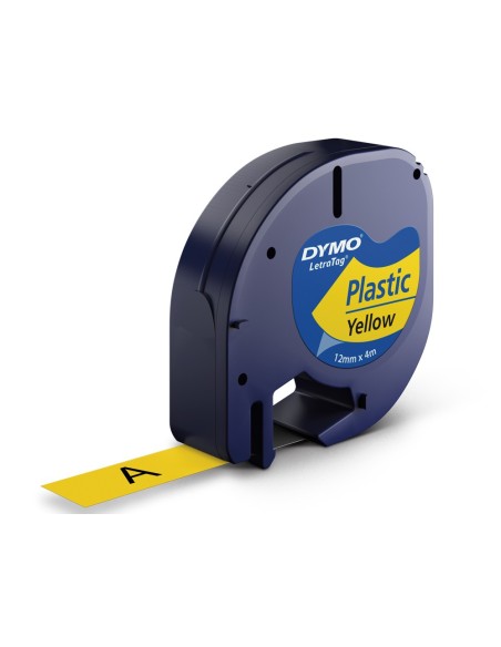 CINTA DYMO 91202 12MMX4MT NG./AM. D1 CINTA DYMO 91202 12MMX4MT NG./AM. D1