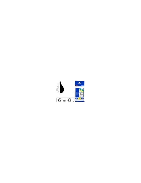 TZE-211 CINTA BROTHER BL./NG 6MMX8MT. TZE-211 CINTA BROTHER BL./NG 6MMX8MT.