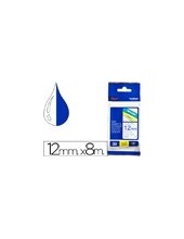 TZE-233 CINTA BROTHER BL./AZ. 12MMX8MT. 2