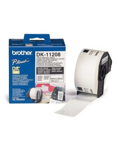 DK-11208 ETIQUETAS BROTHER BL. 38X90MM 400 UDS.