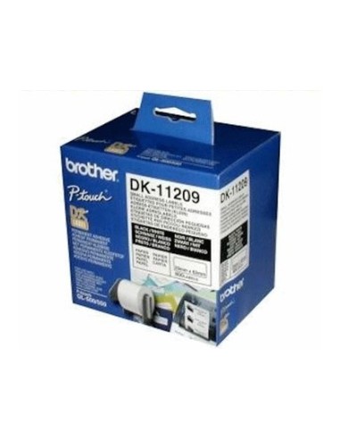 DK-11209 ETIQUETAS BROTHER BL. 62X29MM 800 UDS.