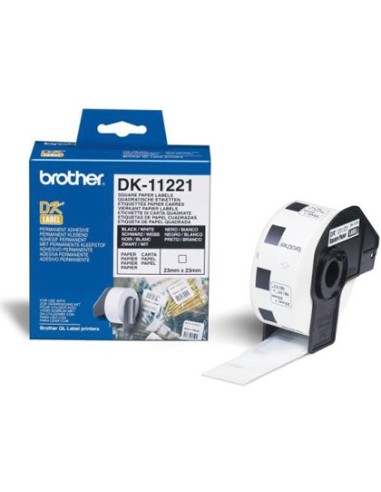 DK-11221 ETIQUETAS BROTHER BL. 23X23MM 1000 UDS.