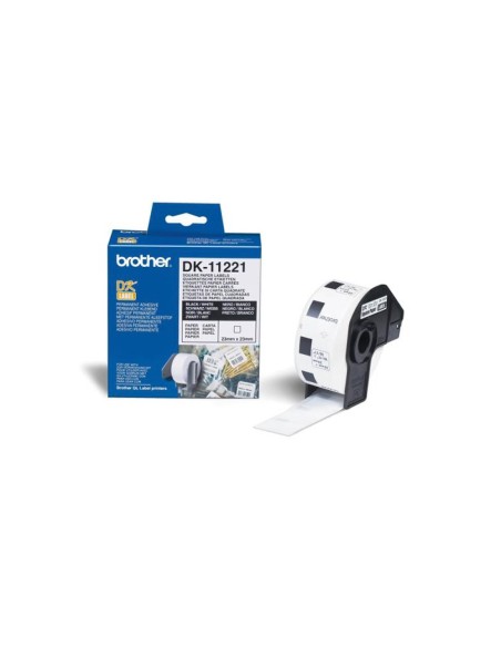 DK-11221 ETIQUETAS BROTHER BL. 23X23MM 1000 UDS. DK-11221 ETIQUETAS BROTHER BL. 23X23MM 1000 UDS.