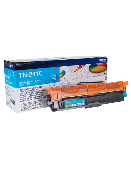 TN-241C TONER BROTHER CIAN 2500 PG. TN-241C TONER BROTHER CIAN 2500 PG.