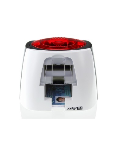 IMPRESORA TARJETA BADGY 200 INCLUYE CINTA 100 TARJETAS BADGE STUDIO+