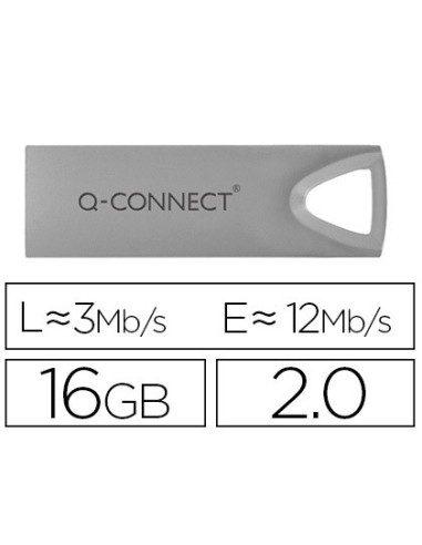 MEMORIA USB 16GB Q-CON. 2.0 FLASH PREMIUM