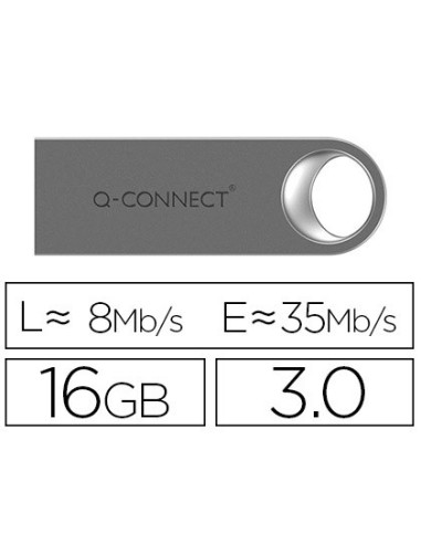 MEMORIA USB 16GB Q-CON. 3.0 FLASH PREMIUM