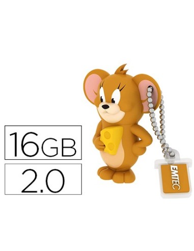 MEMORIA USB 16GB EMTEC 2.0 FLASH JERRY