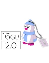 MEMORIA USB 16GB EMTEC 2.0 FLASH PINGUINO