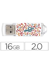 MEMORIA USB TECHONETECH FLASH DRIVE 16 GB 2.0 MUSIC DREAM