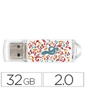 MEMORIA USB 32GB TECHONETECH 2.0 FLASH MUSIC DREAM