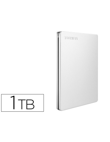 DISCO DURO TOSHIBA CANVIO SLIM HDD 2,50" 5.000 MBIT/S USB 3.0 1 TB BL