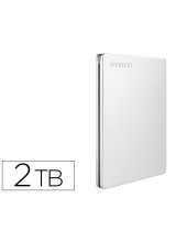 DISCO DURO TOSHIBA CANVIO SLIM HDD 2,50" 5.000 MBIT/S USB 3.0 2 TB BL