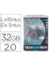 MEMORIA USB TECH ON TECH CAMARA FOTOS THE PERFECT ONE 32GB