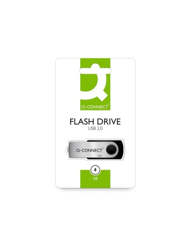 MEMORIA USB 4GB FLASH Q-CON. 2.0