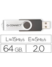 MEMORIA USB 64GB Q-CON. 2.0 FLASH