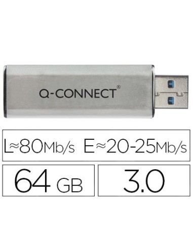 MEMORIA USB 64GB Q-CON. 3.0 FLASH