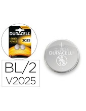 PILA DURACELL ALCALINA BOTON CR2025 BLISTER 2 UD.