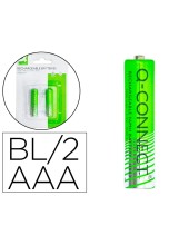 PILA Q-CON.ALCALINA AAA RECARGABLE BLISTER 2 UD.