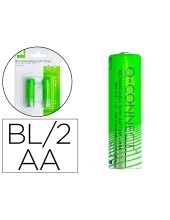 PILA Q-CON.ALCALINA AA RECARGABLE BLISTER 2 UD.