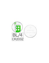 PILA Q-CON.TIPO BOTON LITIO CR2032 3V BLISTER 4 UD. 2